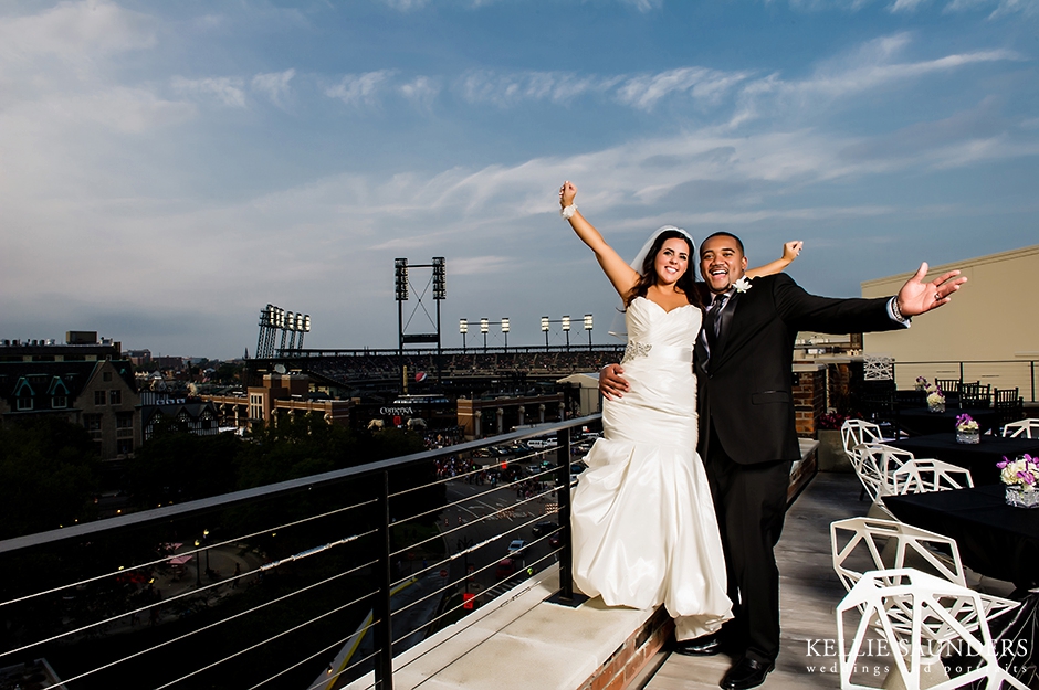 Mixed couple bridal portrait, Detroit bridal portraits, Madison Building rooftop portraits,
